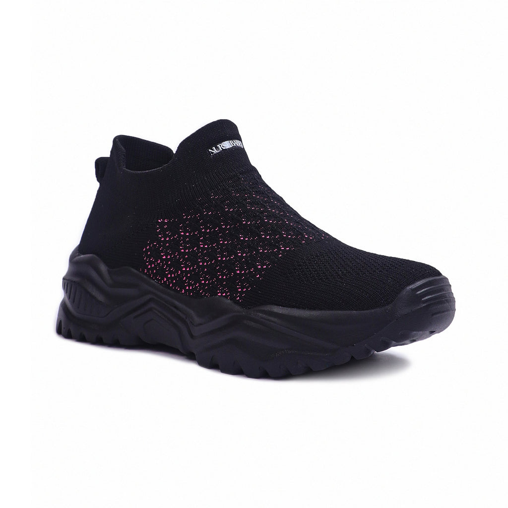 Ortho Cloud Slip Ons 2.0 - Black Pink