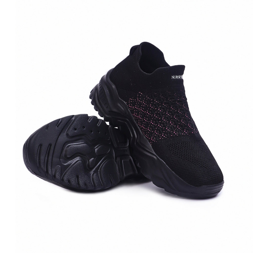 Ortho Cloud Slip Ons 2.0 - Black Pink