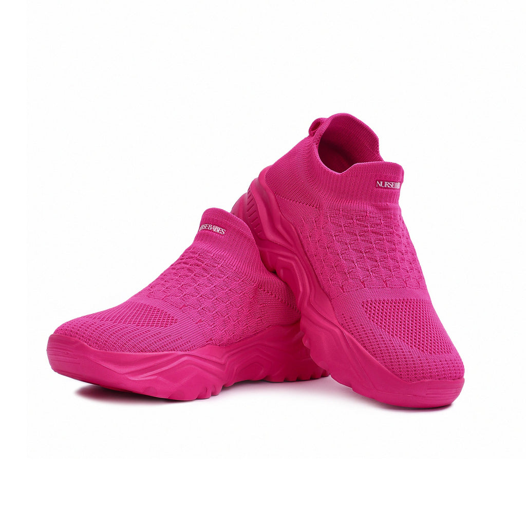 Ortho Cloud Slip Ons 2.0 - Barbie Pink