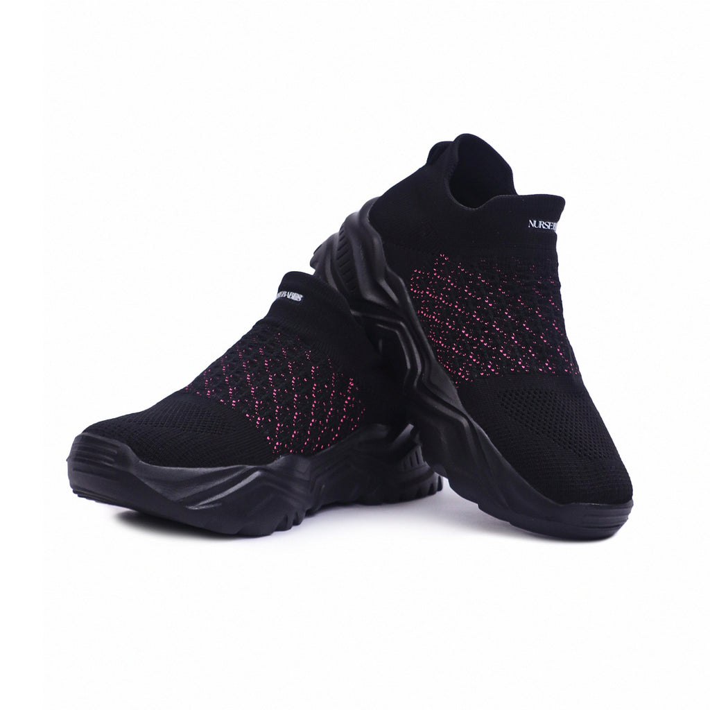 Ortho Cloud Slip Ons 2.0 - Black Pink