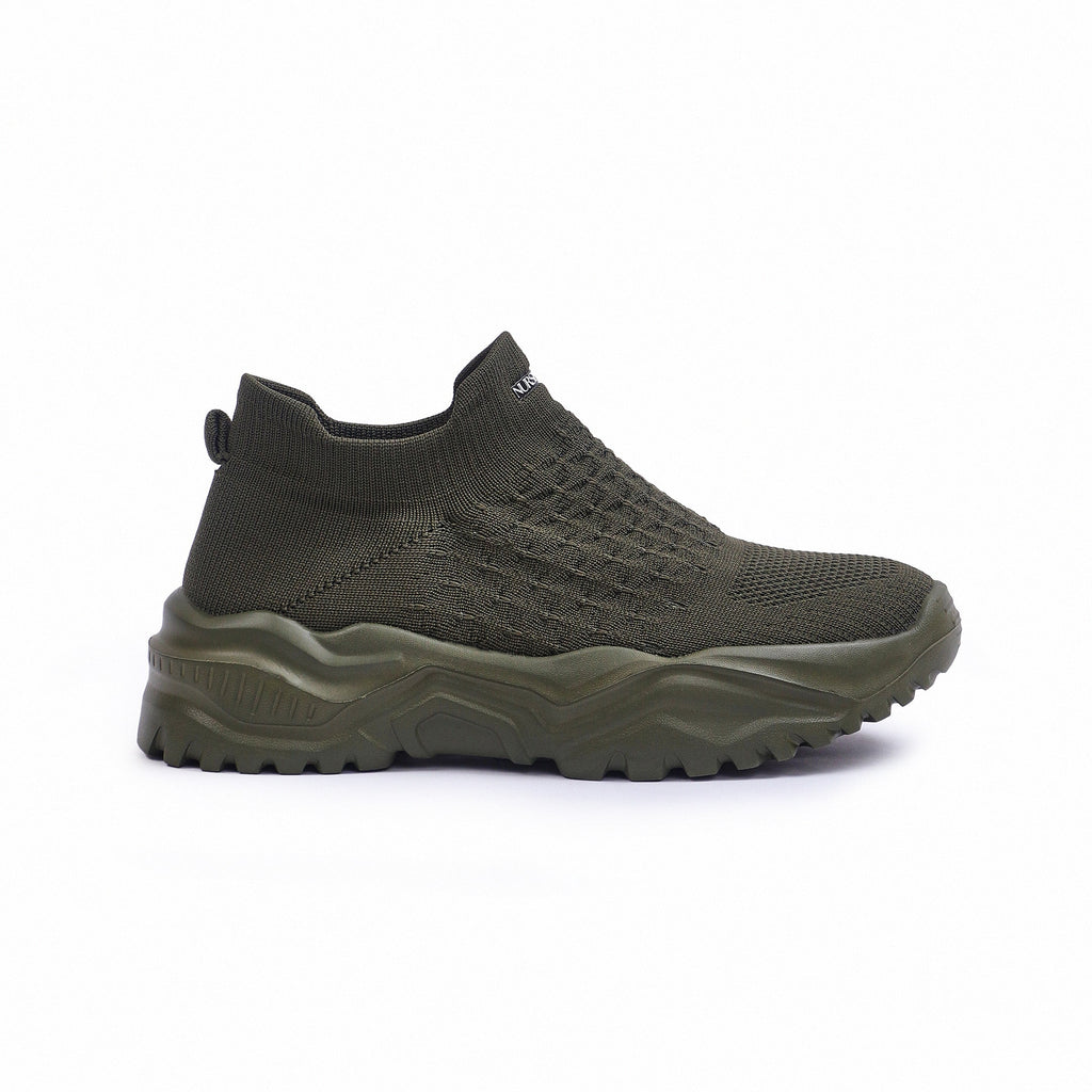Ortho Cloud Slip Ons 2.0 - Olive Green